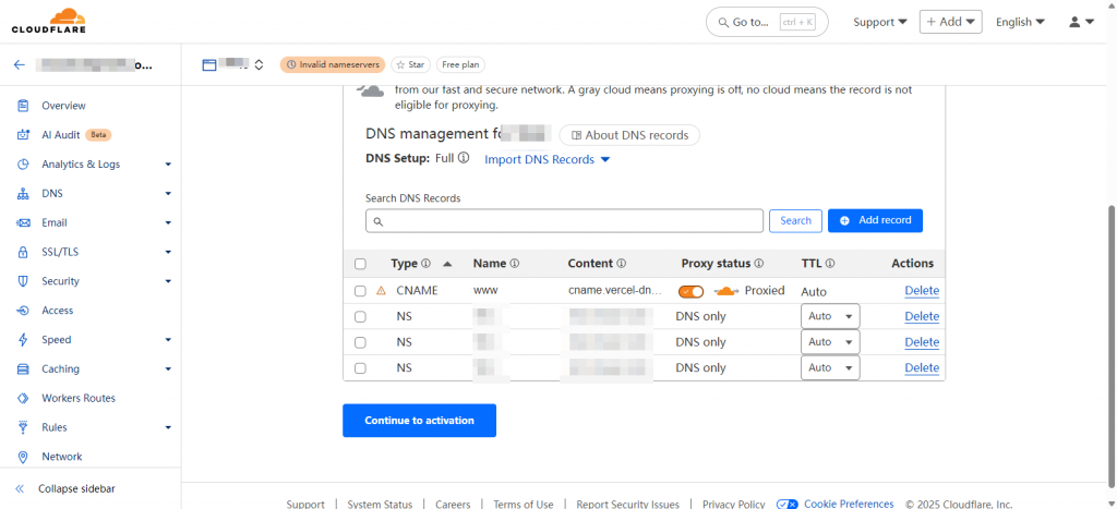 Detailed Tutorial on Accelerating Your Website with Cloudflare