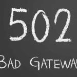 Nginx 502 Bad Gateway原因及解決方法！